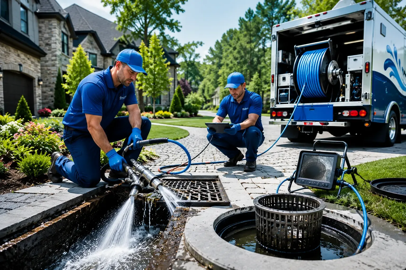 Local outdoor drain cleaning professionals in Scotland, GA